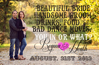 SAVE THE DATE CARDS! - Sample 1